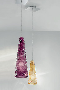 Ambre suspension contemporaine